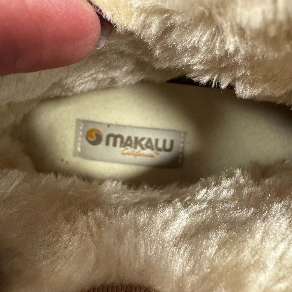 Makalu Womens Ani Faux Fur Lined Faux Suede Brown Warm Winter Boots - Picture 5 of 6